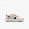 Lacoste Γυναικεία Δερμάτινα Παπούτσια Sneakers L005 7-44SFA0048 291 Λευκά