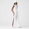 Lacoste Γυναικεία Βαμβακερή Αμάνικη Polo Μπλούζα Slim Fit PF5445 00 001 Λευκή Lacoste Γυναικεία Βαμβακερή Αμάνικη Polo Μπλούζα Slim Fit PF5445 00 001 Λευκή