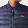 LACOSTE Ανδρικό Padded Αδιάβροχο Αμάνικο Jacket Κανονική Γραμμή BH0537 00 HDE Μπλε