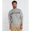 Gant Men's Relaxed Fit Crest C-Neck Sweatshirt 2006068 93 Grey Melange