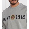 Gant Men's Relaxed Fit Crest C-Neck Sweatshirt 2006068 93 Grey Melange