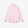 LACOSTE Men's Regular Fit Premium Cotton Shirt CH2933 00 ADY Pastel Pink