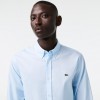 Lacoste Men's Regular Fit Premium Cotton Shirt CH2933 00 HBP Pastel Blue