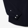 LACOSTE Men's Regular Fit Premium Cotton Shirt CH2933 00 HDE Navy Blue