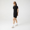 Lacoste Women's Stretch Cotton Piqué Polo Dress EF5473 00 031 Black