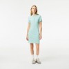 Lacoste Women's Stretch Cotton Piqué Polo Dress EF5473 00 LGF Light Green