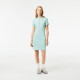 LACOSTE Women's Stretch Cotton Piqué Polo Dress EF5473 00 LGF Light Green