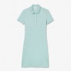 Lacoste Women's Stretch Cotton Piqué Polo Dress EF5473 00 LGF Light Green