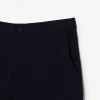 Lacoste Ανδρική Ελαστική Βαμβακερή Βερμούδα Στενή Γραμμή FH2647 00 HDE Μπλε Σκούρο