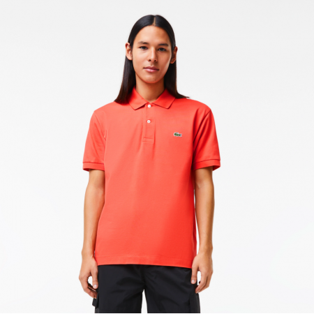 Lacoste Men's Classic Fit Polo Shirt Orange