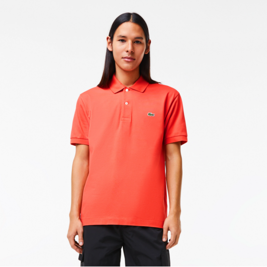 Lacoste Men's Classic Fit Polo Pique Shirt L.12.12 00 02K Orange