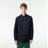 LACOSTE Men's Regular Fit Premium Cotton Shirt CH2933 00 HDE Navy Blue