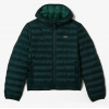 LACOSTE Ανδρικό Καπιτονέ Μπουφάν Quilted Στενή Γραμμή BH0539 00 YZP Πράσινο