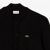 Lacoste Men's Regular Fit Bomber Style Wool Sweater AH1087 00 031 Black