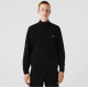 LACOSTE Men's Cotton Regular Fit Brushed Fleece Zip-Up Sweatshirt SH9622 00 031 Black