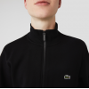 LACOSTE Men's Cotton Regular Fit Brushed Fleece Zip-Up Sweatshirt SH9622 00 031 Black