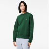 Lacoste Men's  Organic Brushed Cotton Sweatshirt SH9608 00 132 Pine Green