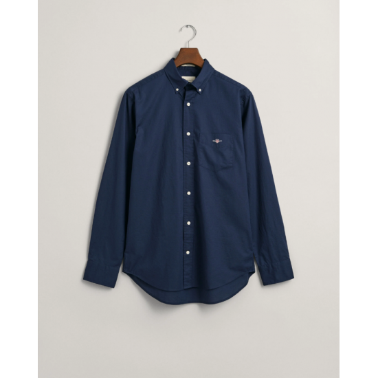 Gant Men's Regular Fit Poplin Shirt 3000100 410 Marine