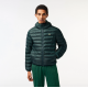 LACOSTE Ανδρικό Καπιτονέ Μπουφάν Quilted Στενή Γραμμή BH0539 00 YZP Πράσινο