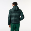 LACOSTE Ανδρικό Καπιτονέ Μπουφάν Quilted Στενή Γραμμή BH0539 00 YZP Πράσινο