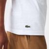 Lacoste Men's Cotton Regular Fit Jersey T-shirt TH0322 00 001 White