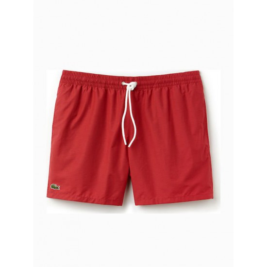 LACOSTE Men's Swim Shorts MH7092 00 JH5 Red