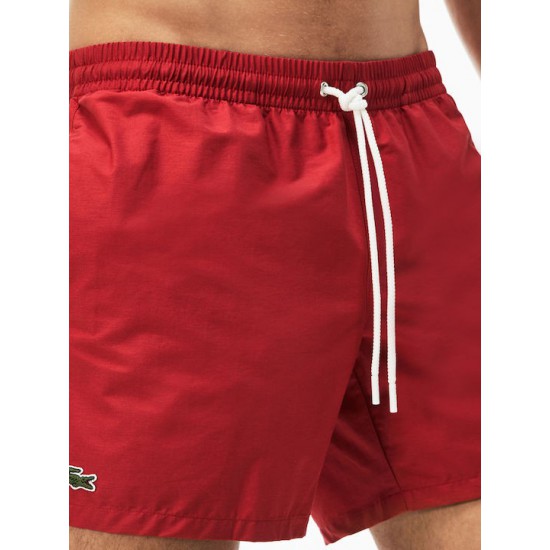 LACOSTE Men's Swim Shorts MH7092 00 JH5 Red