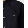 LACOSTE Men's Slim Fit Stretch Cotton Poplin Shirt CH2668 00 HDE Blue Marine