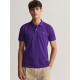 GANT Ανδρική Βαμβακερή Original Polo Pique Μπλούζα Κανονική γραμμή 2201 526 Μωβ Σκούρο