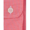 LACOSTE Men's Cotton Regular Fit Gingham Poplin Shirt CH2564 00 LXS Orange