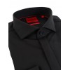 HUGO BOSS Men's Slim Fit Cotton Poplin Shirt Katthew 50495754 001 Black