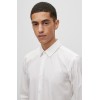 HUGO BOSS Men's Extra Slim Fit  Stretch Cotton Shirt Elisha02 Poplin 50479219 199 Open White