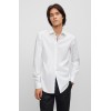 HUGO BOSS Men's Cotton Slim Fit Shirt Koey 50500217 199 Open White