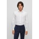 HUGO BOSS Men's Slim Fit Cotton Poplin Shirt Katthew 50495754 199 Open White