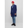 HUGO BOSS Men's Wool Blend Coat Malte 50501968 412 Navy