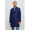 HUGO BOSS Men's Wool Blend Coat Malte 50501968 412 Navy