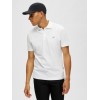 SELECTED Ανδρική Μπλούζα Polo Μονόχρωμη SLHDANTE SS POLO NOOS 16087839-White (Λευκό)