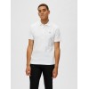 SELECTED Ανδρική Μπλούζα Polo Μονόχρωμη SLHDANTE SS POLO NOOS 16087839-White (Λευκό)