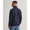 Gant Men's Shield Full Zip Sweatshirt Regular Fit 2008006 433 Evening Blue