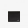 LACOSTE Men's Wallet Billfold Coin NH1112FG 00 000 Black