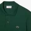 LACOSTE Ανδρική Βαμβακερή Original Μακρυμάνικη Polo Μπλούζα Piqué L.13.12 00 132 Πράσινη