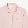 LACOSTE Women’s Slim fit Stretch Piqué Lacoste Polo Shirt PF5464 00 ADY Rose