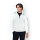 THE BOSTONIANS Men's Regular Fit Cotton Half Zip Hoodie RO1007 B056CR Cream