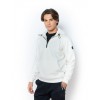 THE BOSTONIANS Men's Regular Fit Cotton Half Zip Hoodie RO1007 B056CR Cream