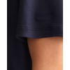GANT Women's Relaxed Fit Draped T-Shirt 4200241 433 Evening Blue