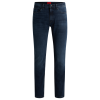 HUGO BOSS Ανδρικό Ελαστικό Βαμβακερό Παντελόνι Jean Hugo 708 Στενή Γραμμή 50517542 410 Μπλε Σκούρο
