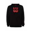 HUGO BOSS Men's Regular Fit Cotton Hoodie Daltorreson 50523848 001 Black