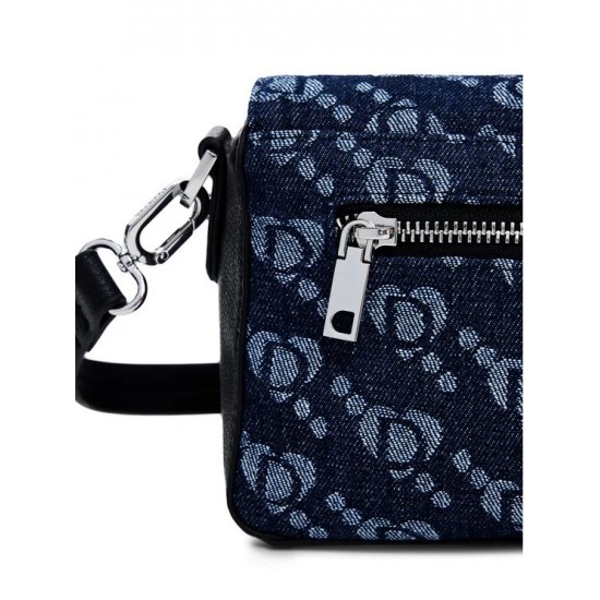 DESIGUAL Γυναικεία Τσάντα Ώμου Arco Phukte Micro Long 24WAXA15/5008 - Navy Blue (Μπλε)