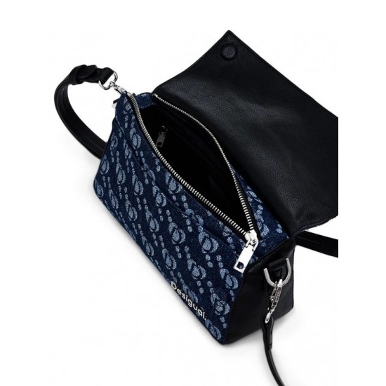 DESIGUAL Γυναικεία Τσάντα Ώμου Arco Phukte Micro Long 24WAXA15/5008 - Navy Blue (Μπλε)