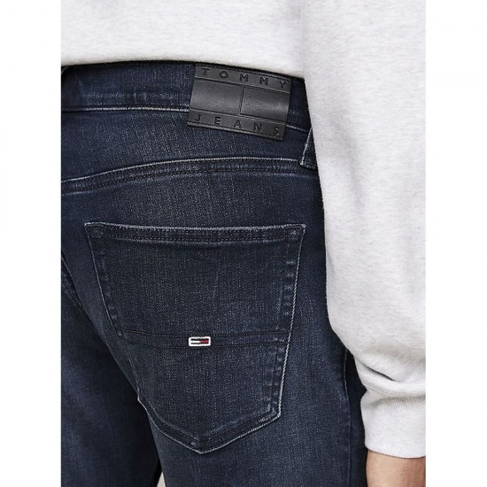 TOMMY JEANS Ανδρικό Jean Scanton Slim DM0DM20386-1BK (Μπλε)